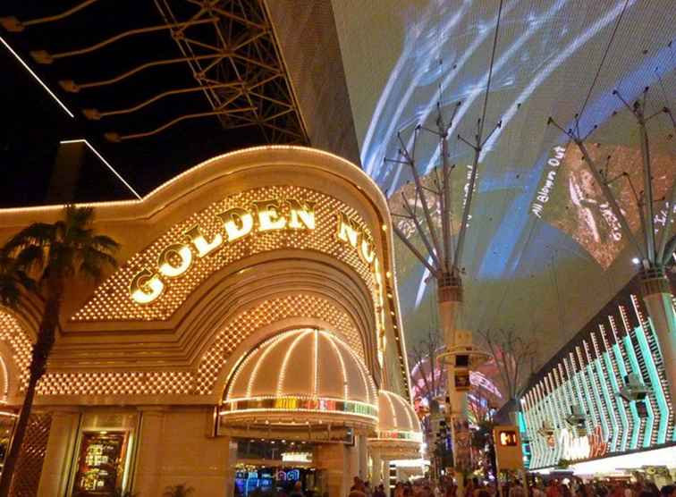 Goldenes Nugget-Hotel in der Innenstadt von Las Vegas / Nevada