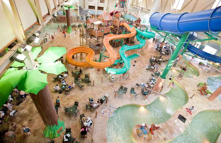 Großer Indoor-Wasserpark Fun bei Great Wolf Lodge Williamsburg
