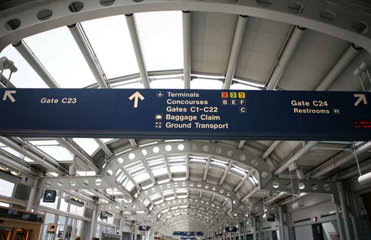 Gids om van Chicago O'Hare naar Midway Airport te komen / luchtvaartmaatschappijen