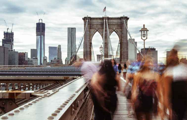 Hur man kommer till DUMBO från Brooklyn Bridge / NewYork