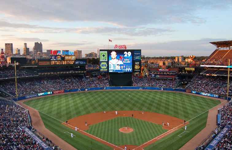 Hur man går till Georgia State Stadium (tidigare Turner Field) via MARTA / georgien