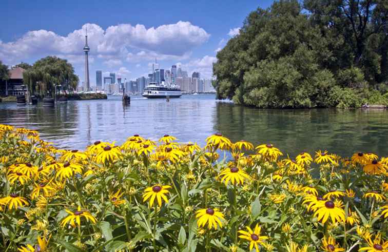 Hur tar du färjan till Toronto öarna / Toronto