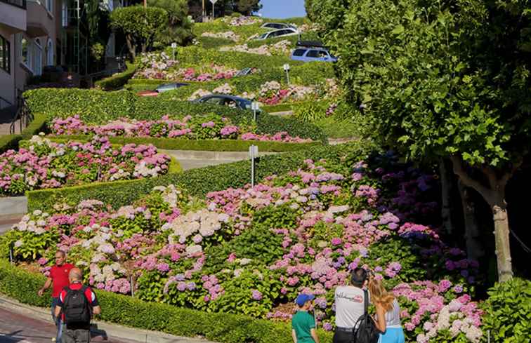 Hoe Lombard Street op de juiste manier te bezoeken / Californië