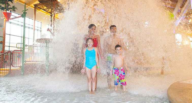 Indoor Water Park Fun at Great Wolf Lodge New England / Massachusetts