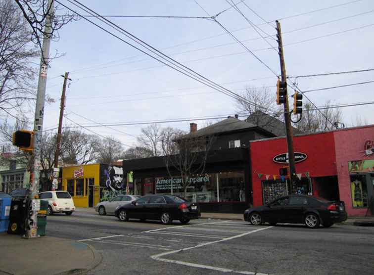 Inman Park en Little Five Points, Atlanta, Georgia / Georgië