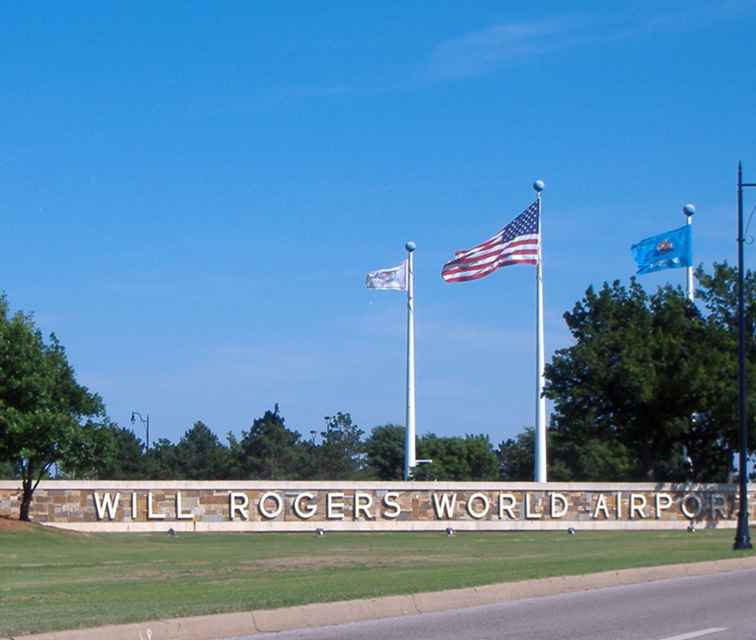 Perdu et retrouvé à l'aéroport Will Rogers World / Oklahoma