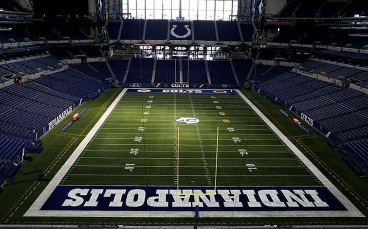 Guide touristique de Lucas Oil Stadium pour un match des Colts à Indianapolis / Indiana