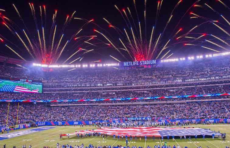 MetLife Stadium Travel Guide per un gioco dei giganti a New York / New York