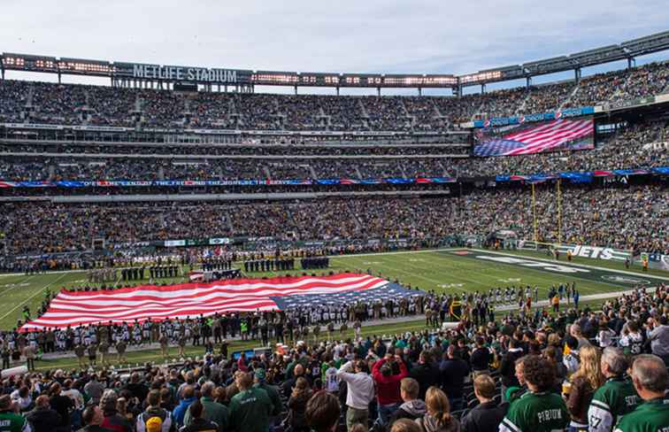 MetLife Stadium Travel Guide per un gioco Jets a New York / New York