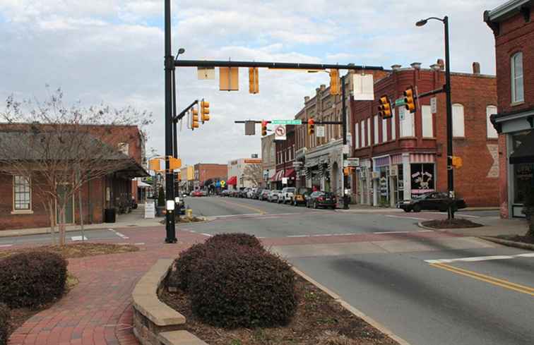 Mooresville ist eine Stadt der Charme & Geschichte in Alabama / Alabama