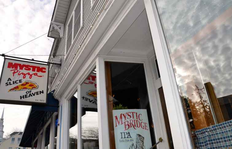 De beroemdste Pizzeria van Mystic Pizza Connecticut / Connecticut