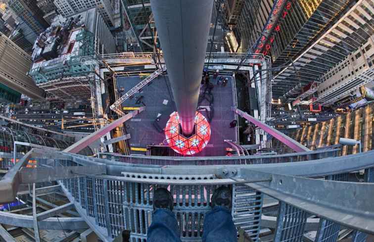 Oudejaarsavondbal Drop in Times Square / New York