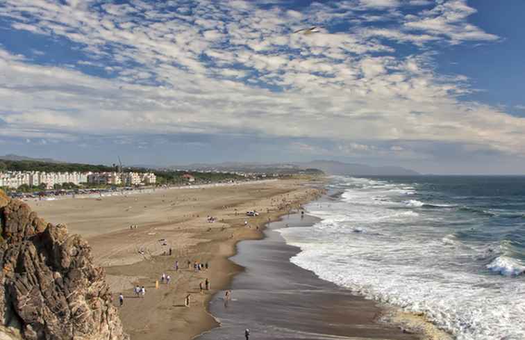 Ozean-Strand in San Francisco / Kalifornien