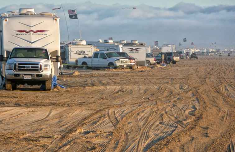 Oceano Dunes Camping a Pismo Beach / California