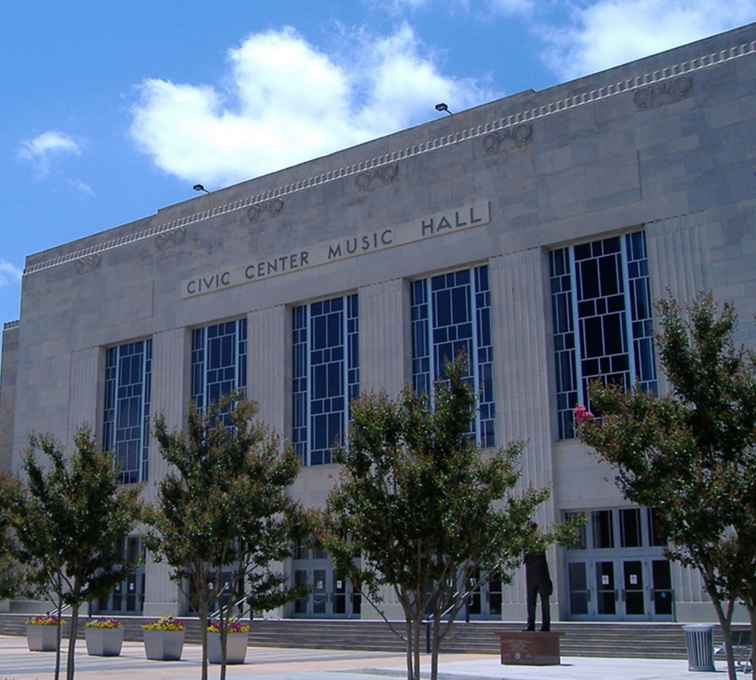 OKC Broadway Theatre in de stad Oklahoma / Oklahoma