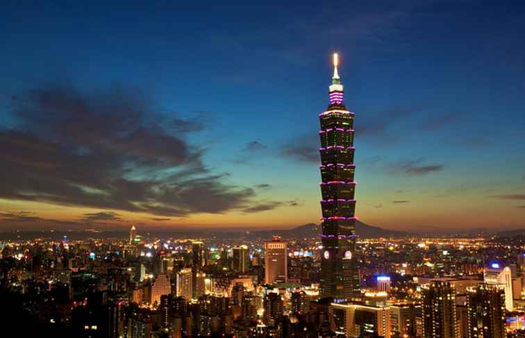 Overzicht van Teipei 101 Tower / Taiwan