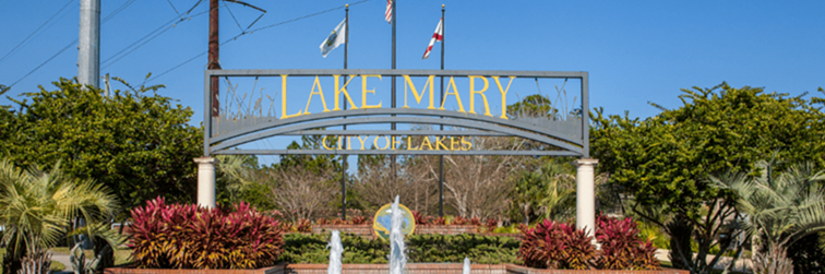 Panoramica della città di Lake Mary, FL / Florida