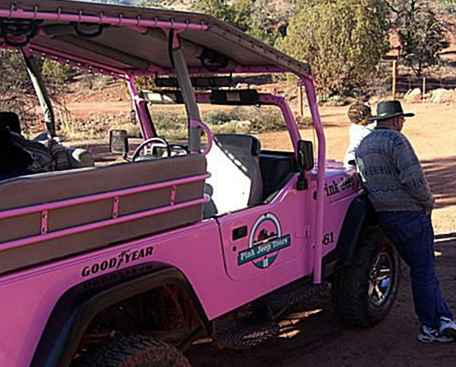 Pink Jeep Tours naar Grand Canyon, Scenic Sedona en Death Valley / Arizona