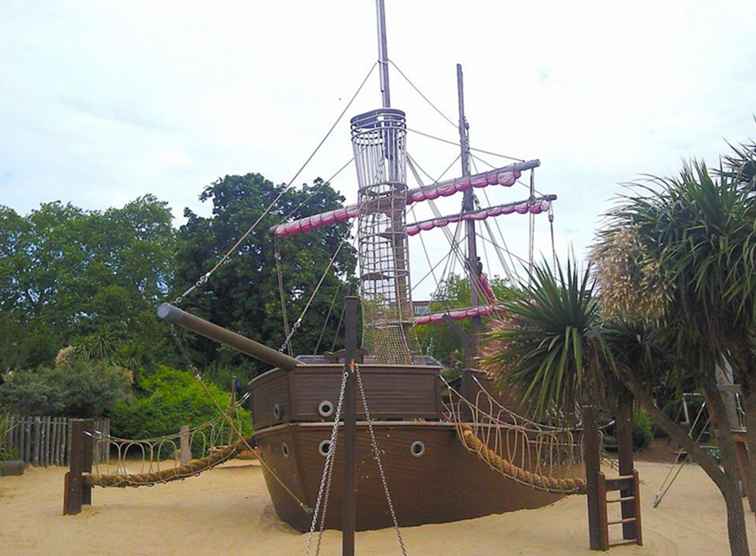 Speel Like a Pirate op de Diana Memorial Playground / Engeland