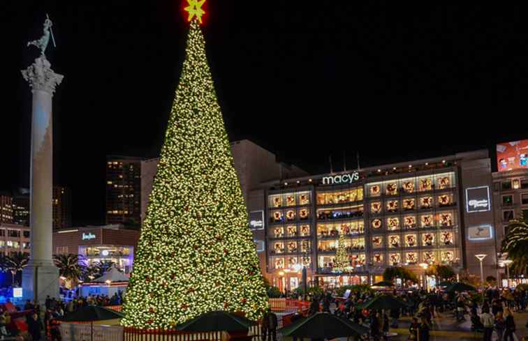 San Francisco Christmas Lights and Holiday Displays / California