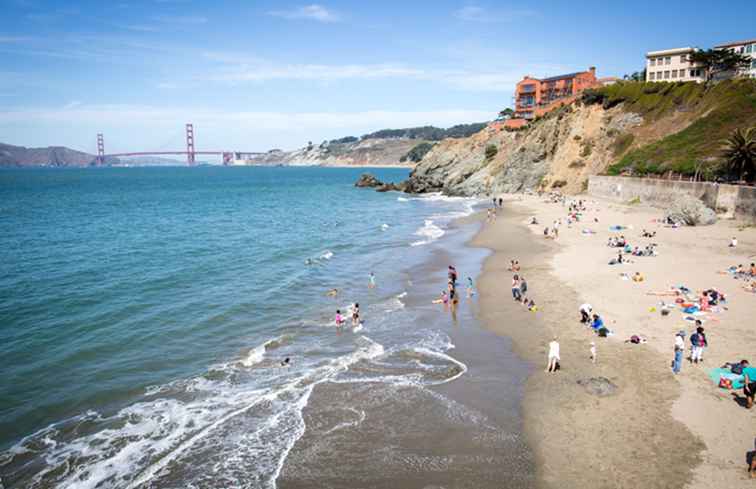 Zie China Beach in San Francisco / Californië