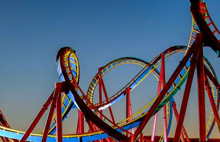 Six Flags Magic Mountain im Jahr 2018 / Kalifornien