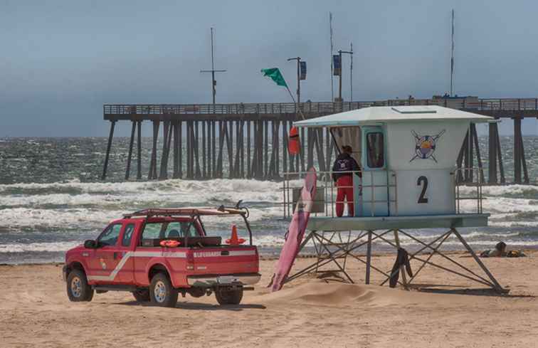 De bästa San Luis Obispo County stränderna / kalifornien