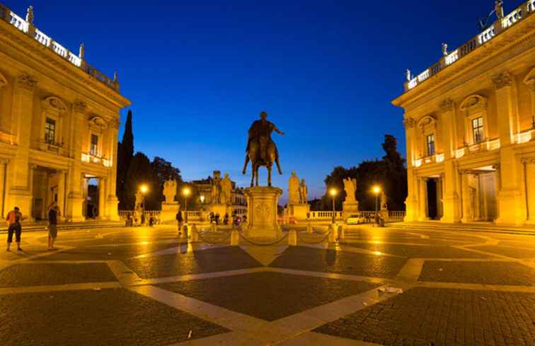 Die Kapitolinischen Museen und der Kapitol in Rom / Italien