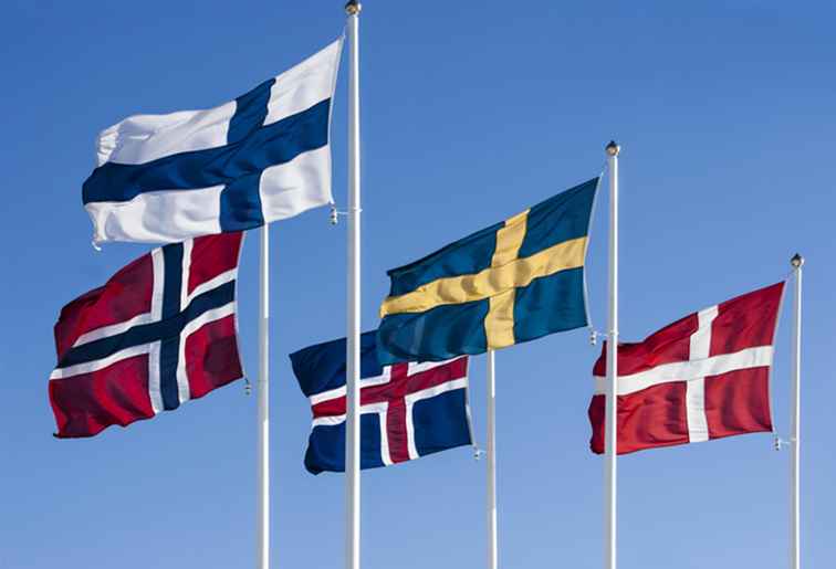 Der Unterschied zwischen Skandinavisch und Nordisch / Europa