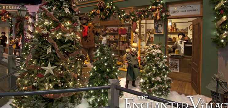 The Enchanted Village at Jordan's Furniture / Massachusetts