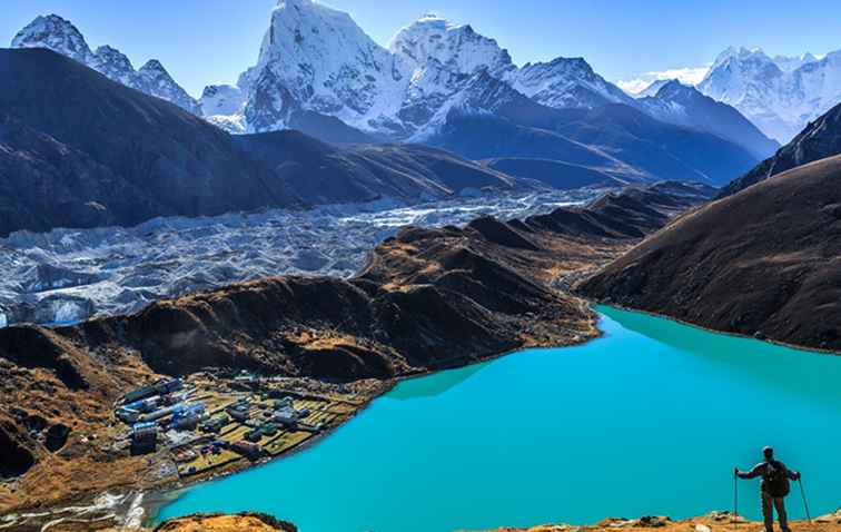 Den korrekta växeln för vandring av Himalaya