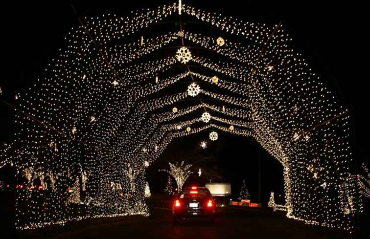 El camino de las luces en Belleville, Illinois
