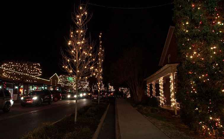 Een bezoek aan McAdenville Christmastown USA in North Carolina / Noord Carolina