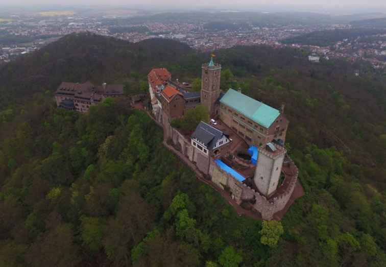 Château de Wartburg en Allemagne