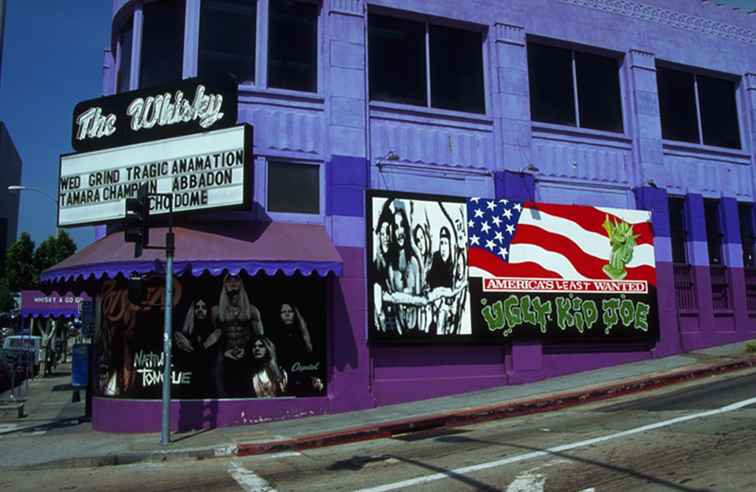 Whisky A Go-Go, eine Live-Musik-Ikone auf dem Sunset Strip / Kalifornien