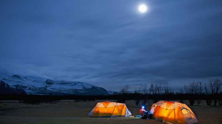 Wintertijd Camping Oproep voor Coleman Heater / Camping