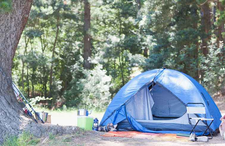 Yosemite Area Camping Waar kamperen buiten het park / Californië