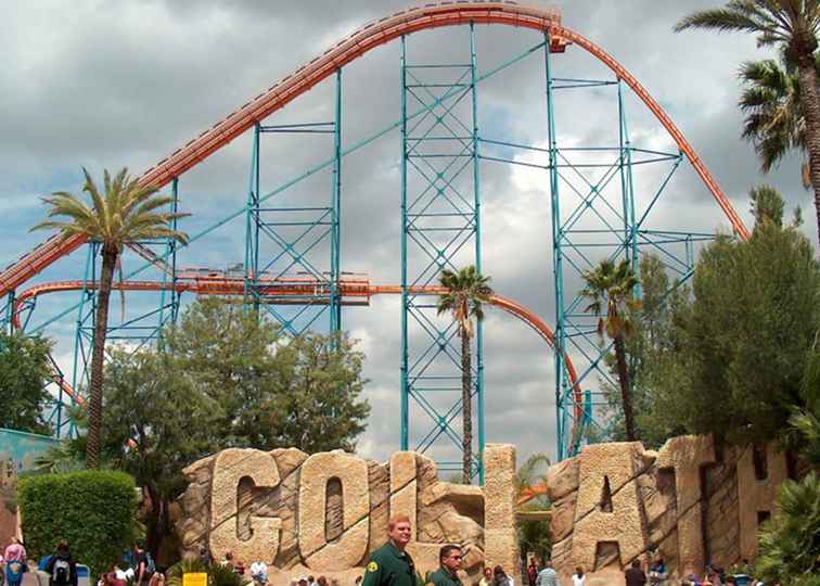 Podrías odiar (o amar) la montaña rusa Goliath de Magic Mountain / California