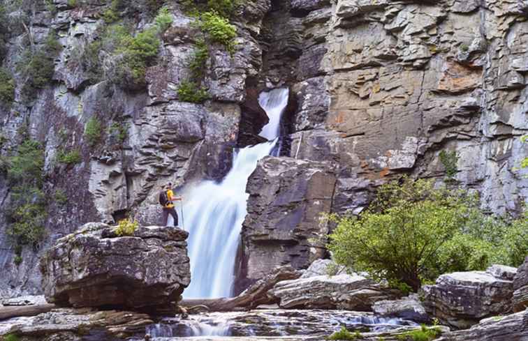 10 belle cascate vicino a Charlotte / Carolina del Nord