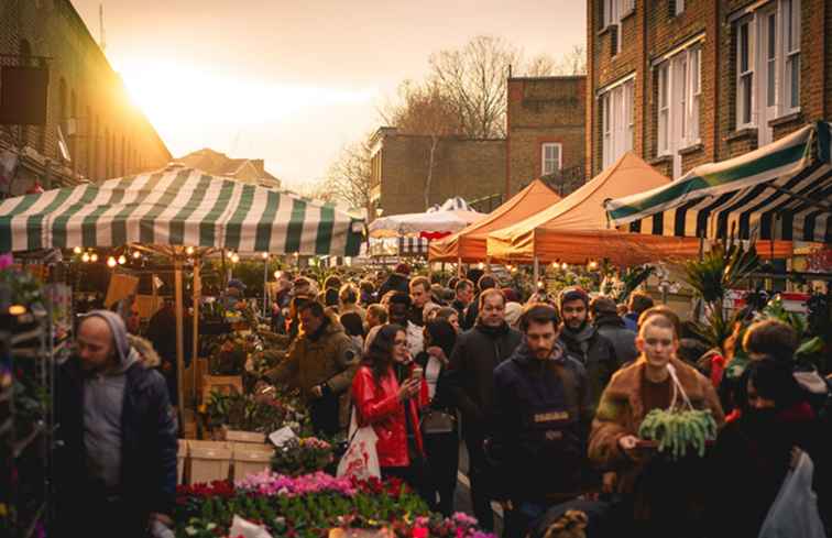 10 van de beste straatmarkten in Londen / Engeland