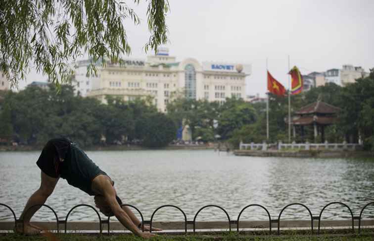 Ein Besuch in Hoan Kiem See - Hanoi, Vietnam