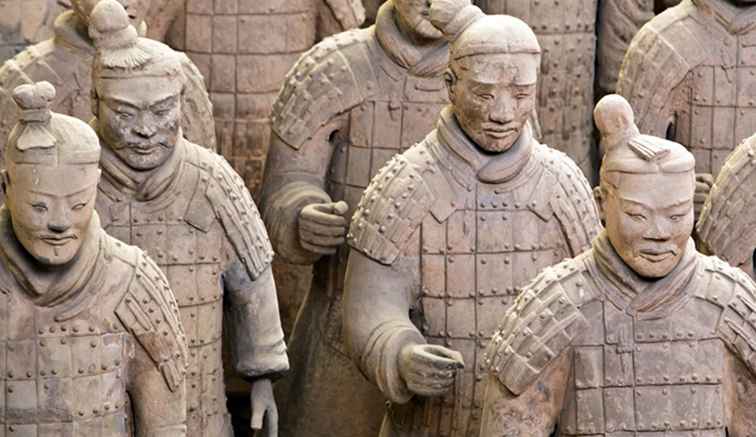 Una guía para el visitante del Museo de los Guerreros de Terracota en Xi'an / China