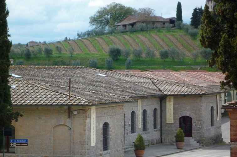 Barone Ricasoli Winery & Brolio Castle i Toscana Chianti Region / Italien