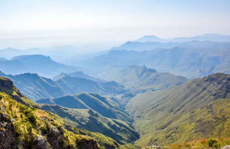 Beste mittlere Wanderungen in den Drakensbergen in Südafrika / Südafrika