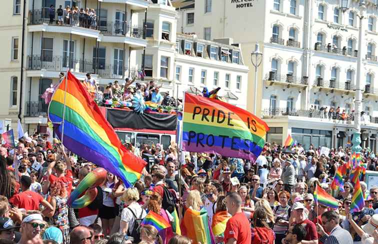 Brighton Pride 2018 - Il più grande festival del Regno Unito per agosto / Inghilterra