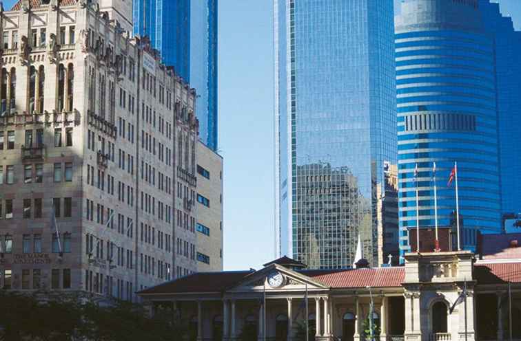 Vistas de la ciudad de Brisbane / Australia