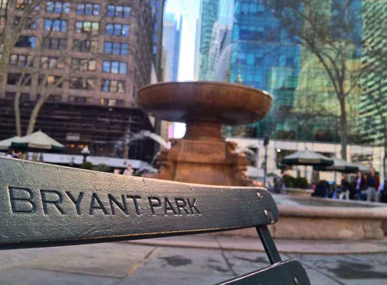 Guida dei visitatori di Bryant Park / New York