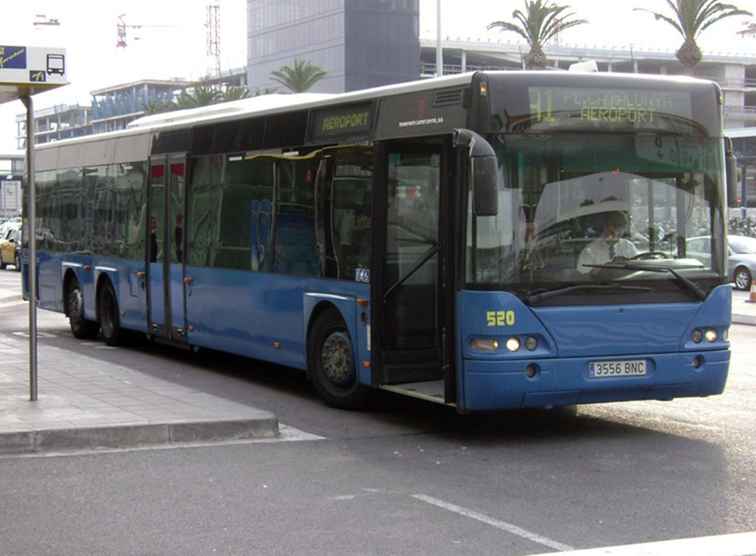 Bus- en treinstations in Barcelona / Spanje