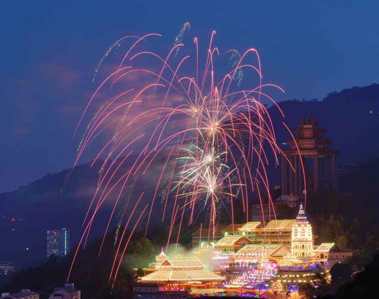Chinesisches Neujahr in Penang Eine lebhafte Familienangelegenheit / Malaysia