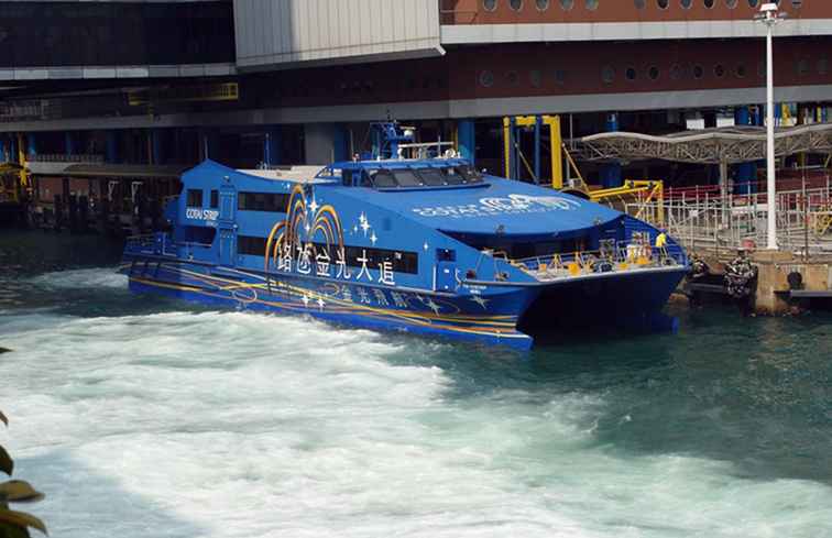 Veerboot van Cotaijet tussen Hong Kong en Macau / China